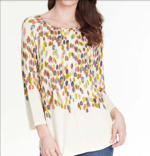 Raglan High Low Top | Multi