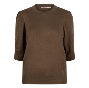 Elbow Sleeve Sweater | Army
