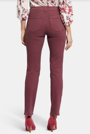 Sheri Slim Jeans | Dark Cherry