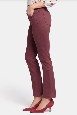 Sheri Slim Jeans | Dark Cherry
