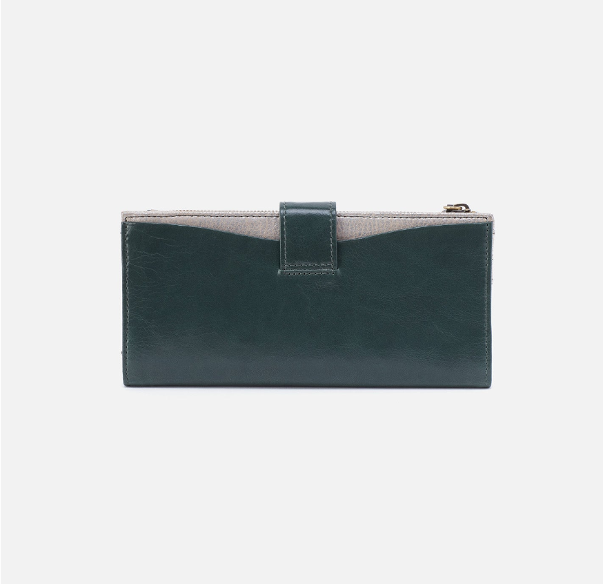 Max Continental Wallet | Sage Leaf