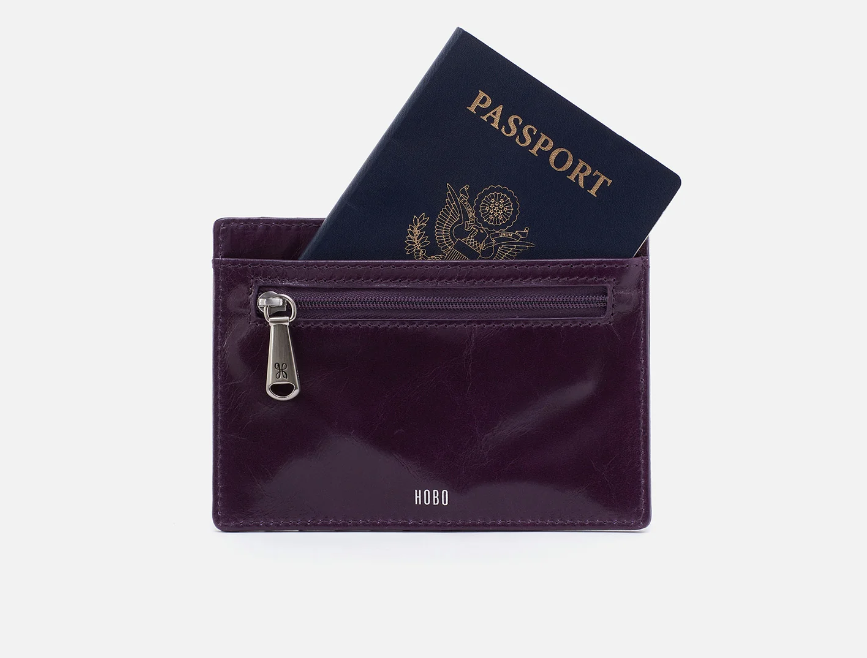 Euro Slide Card Holder | Deep Purple