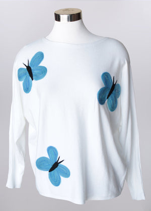 Dolman Butterfly Sweater