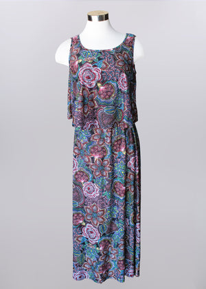 Sleeveless Paisley Dress