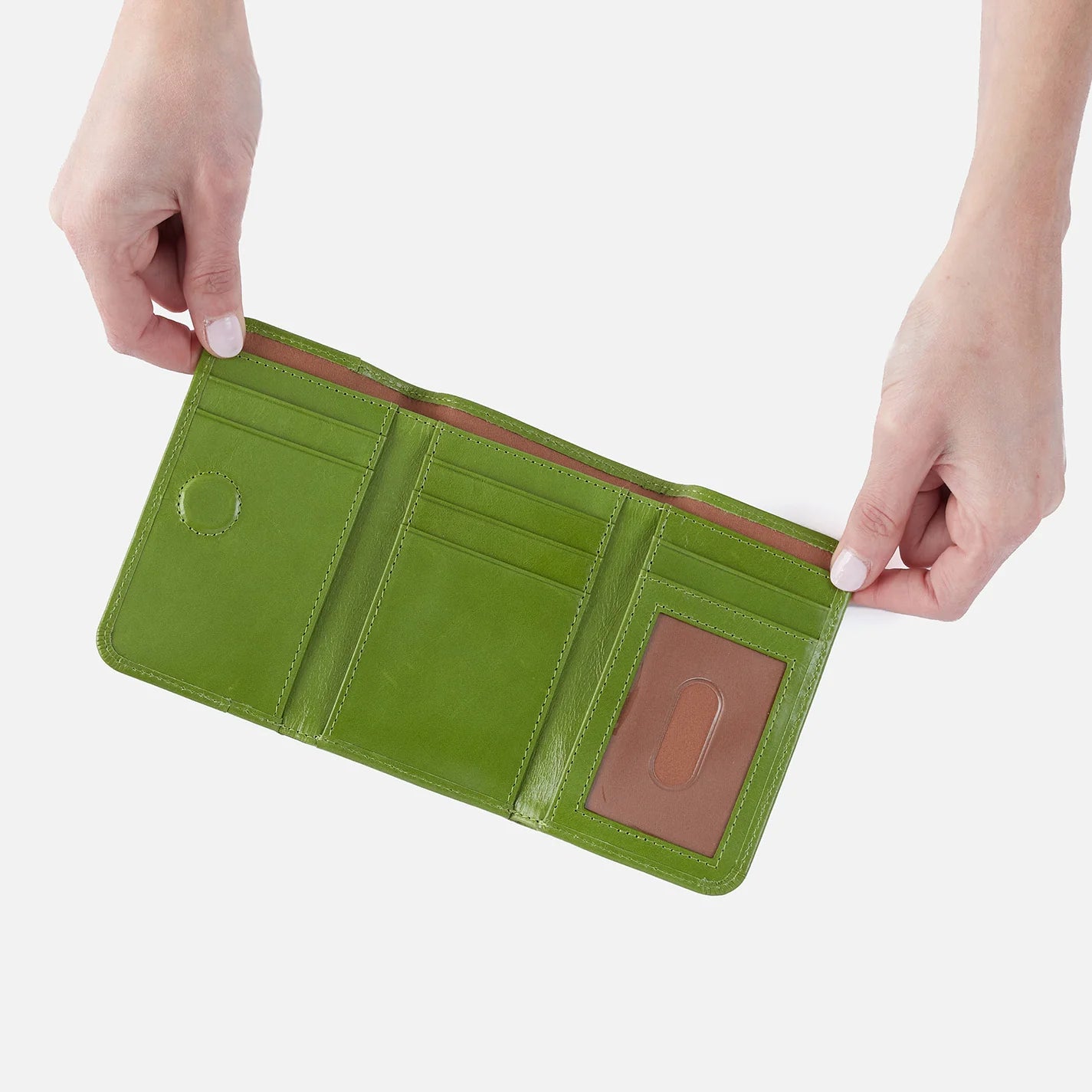 Jill Trifold Wallet | Garden Green