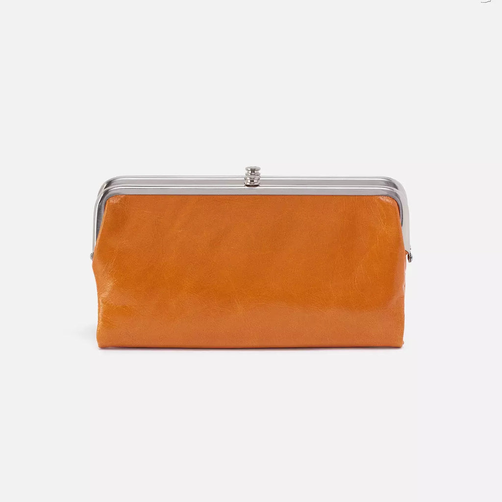 Lauren Wallet Clutch | Warm Amber