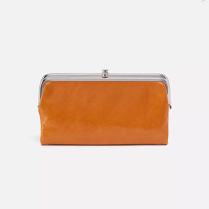 Lauren Wallet Clutch | Warm Amber