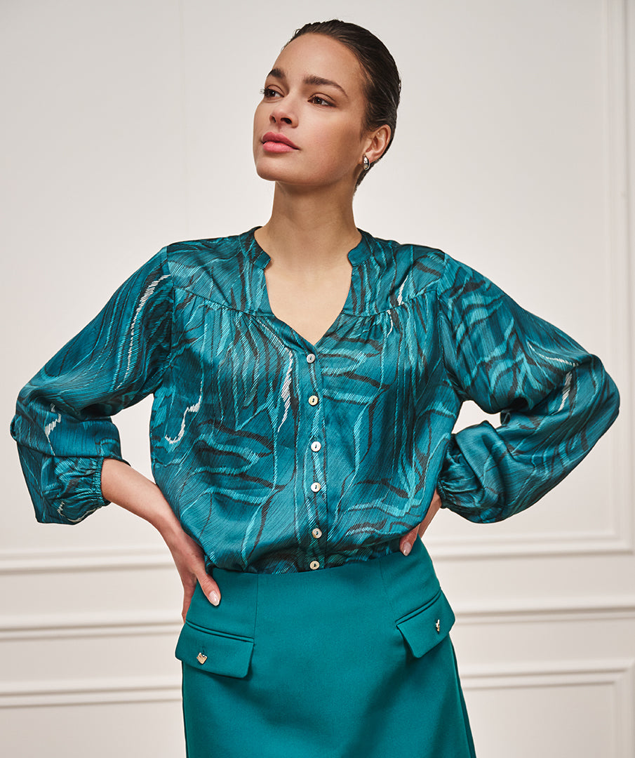 Crystal Waves Blouse