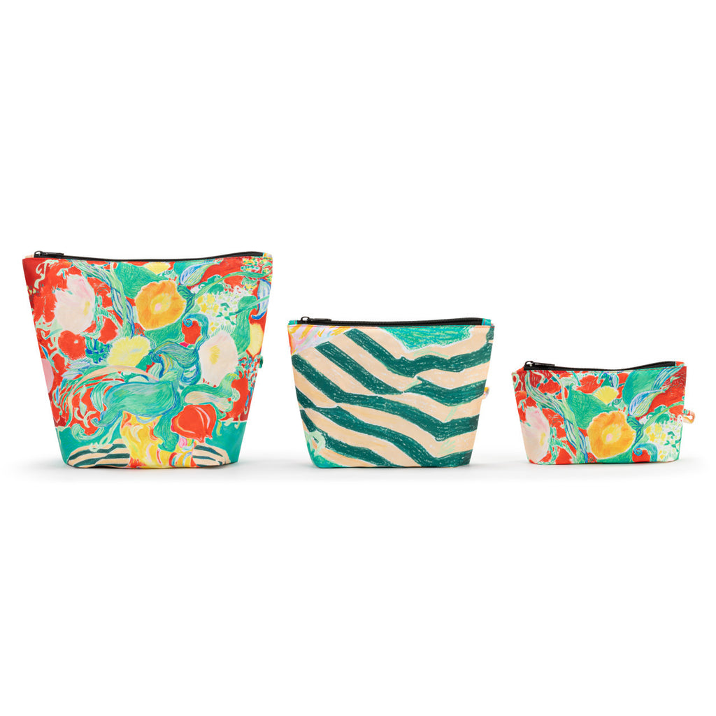 ArtLifting Pouch Set - Floral Stripes