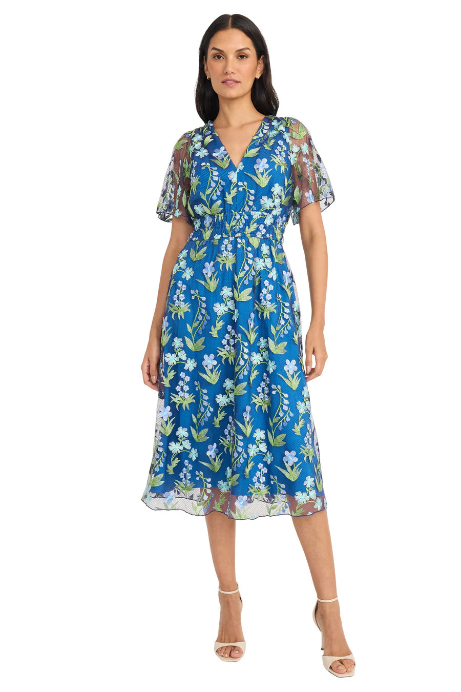 Kendra Flutter Sleeve Dress