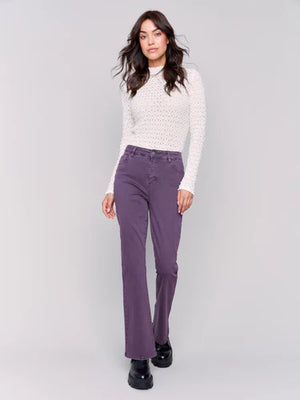 Bootcut Twill Pants