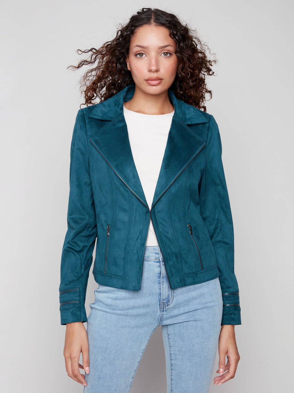 Vintage Faux Suede Jacket