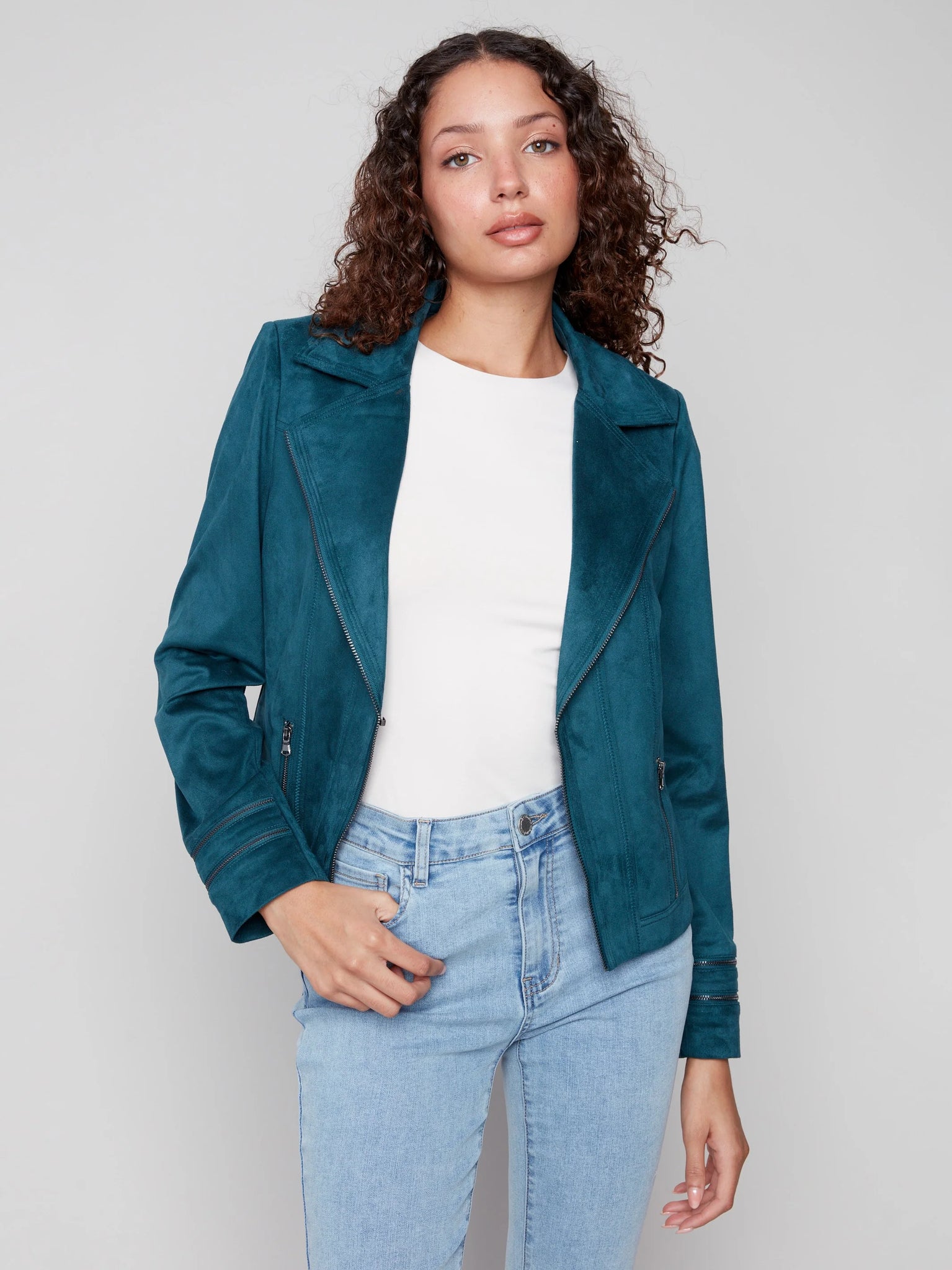 Vintage Faux Suede Jacket