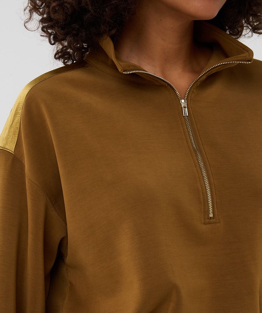 Sweater Balloon Hem Modal