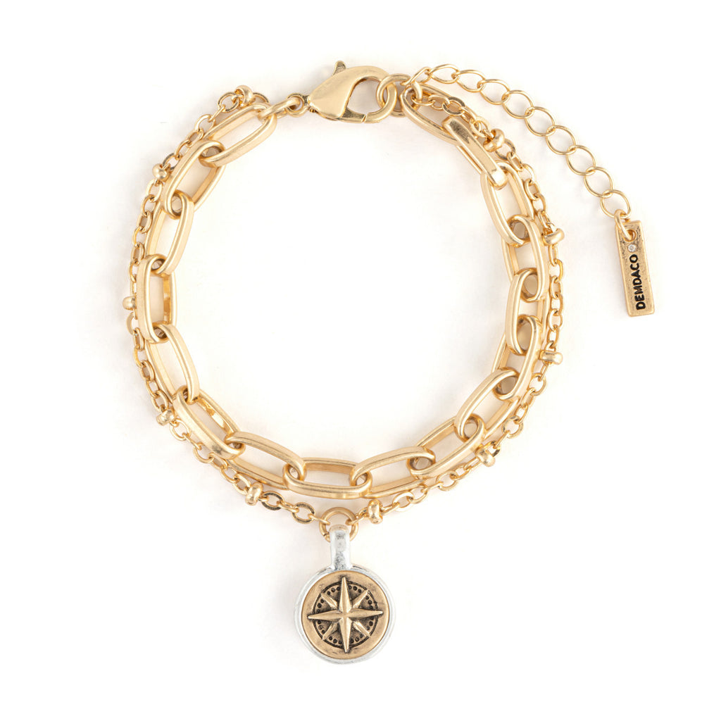 Protect & Guide Bracelet | Gold