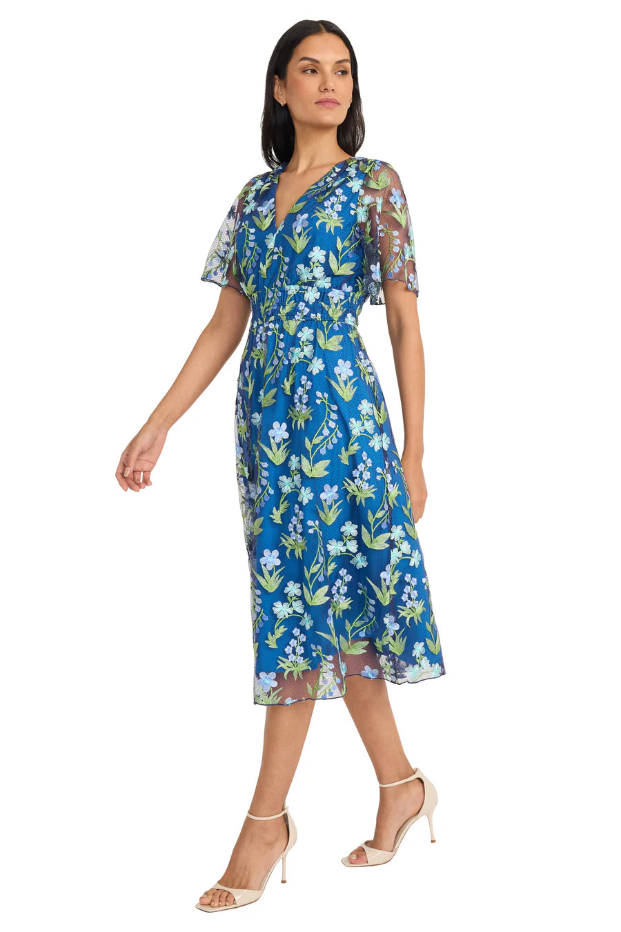 Kendra Flutter Sleeve Dress