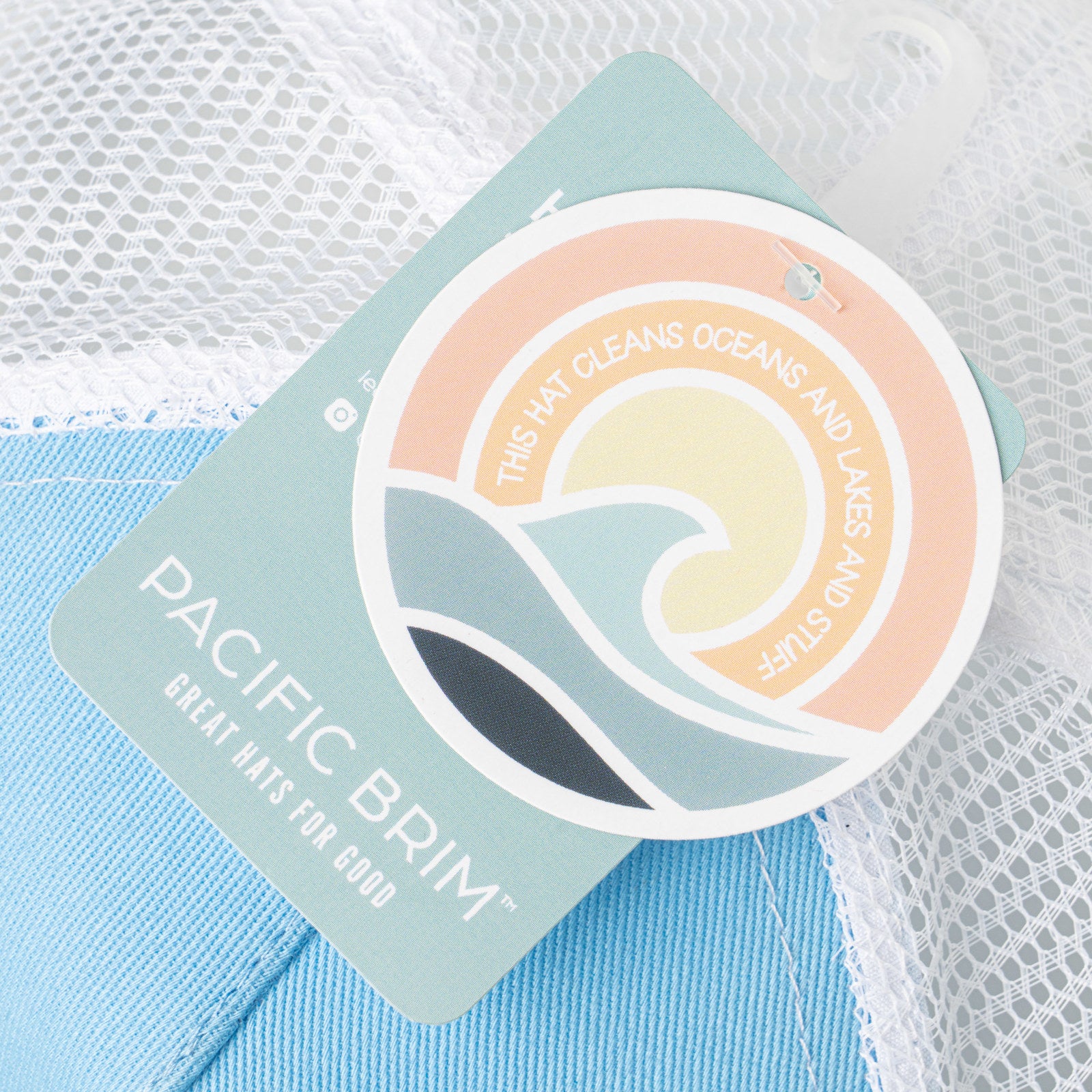 Pacific Brim Foam Trucker Hats