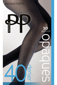 40 DENIER 3D OPAQUE TIGHTS