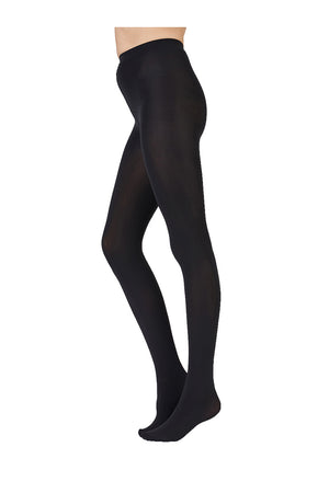 80 DENIER 3D OPAQUE TIGHTS | BLACK
