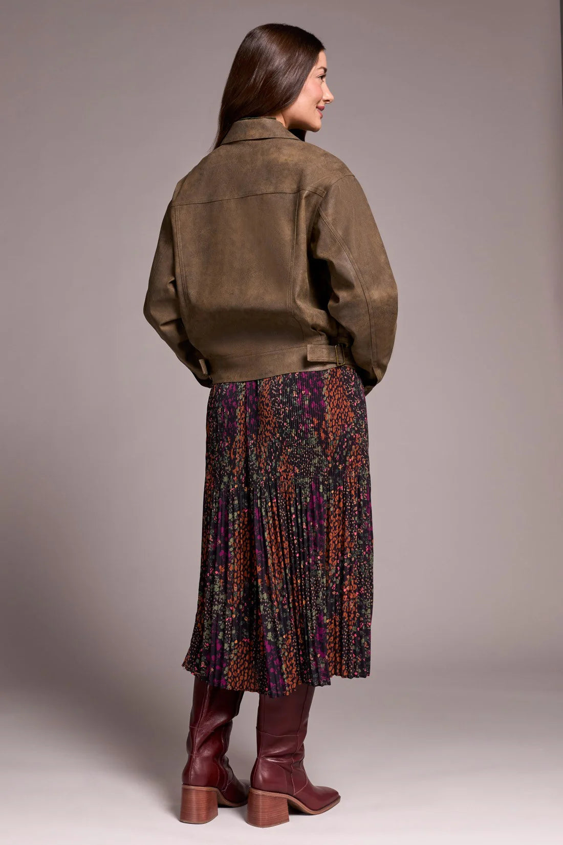 Vintage Faux Leather Jacket