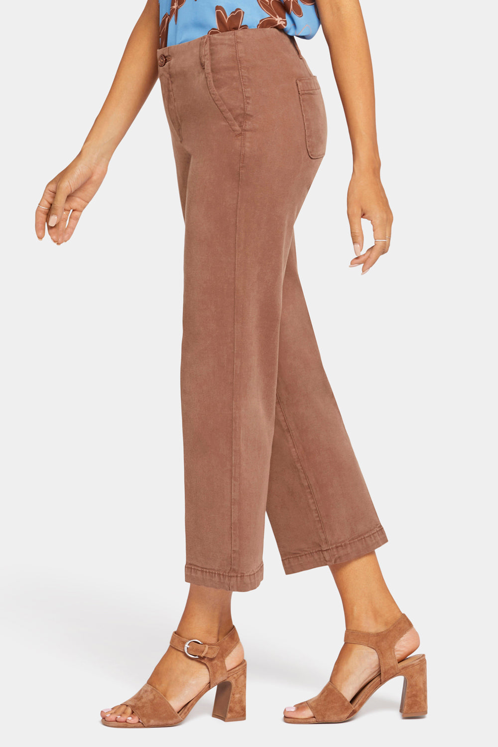 Marilyn Ankle Trouser | Mocha