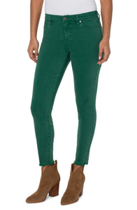 Abby Ankle Skinny with Frayed Hem Jeans | Serpentine