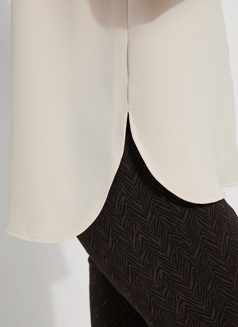 Parker Button Down Shirt | Light Almond