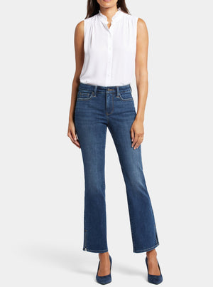 Barbara Bootcut Jeans With Side Slits | Olympus