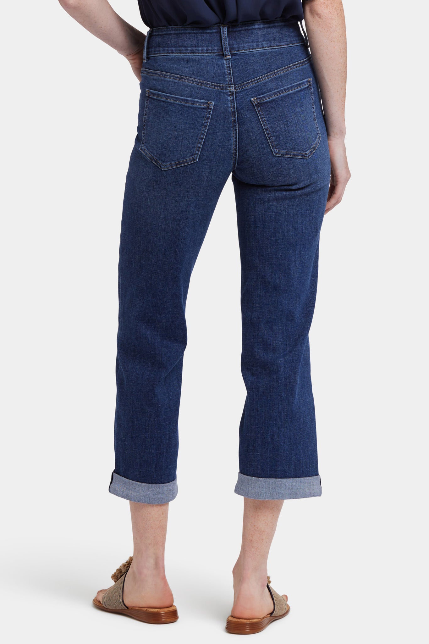 Bailey Relaxed Straight Crop Jeans