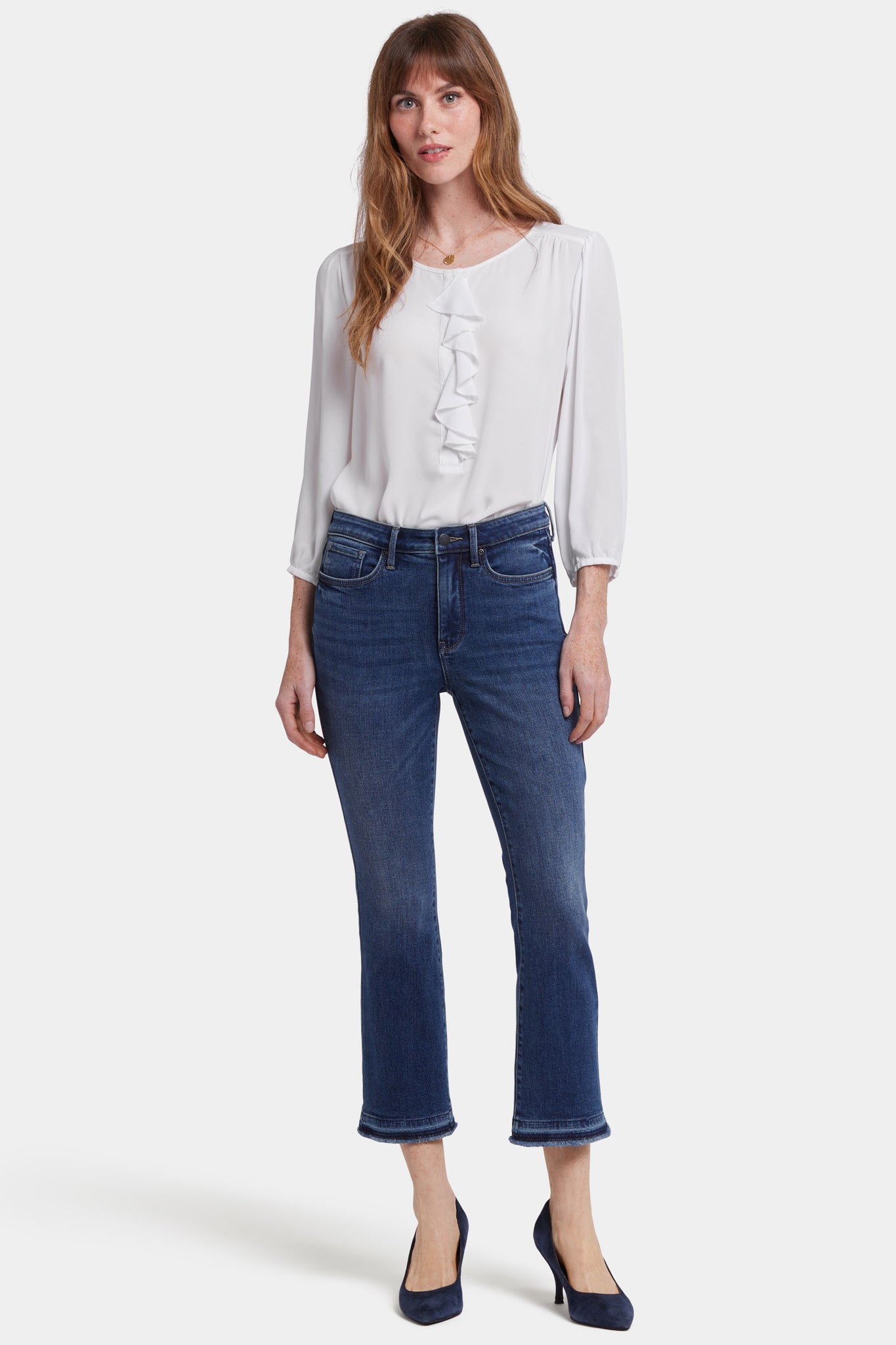 Billie Mini Bootcut Ankle Jeans