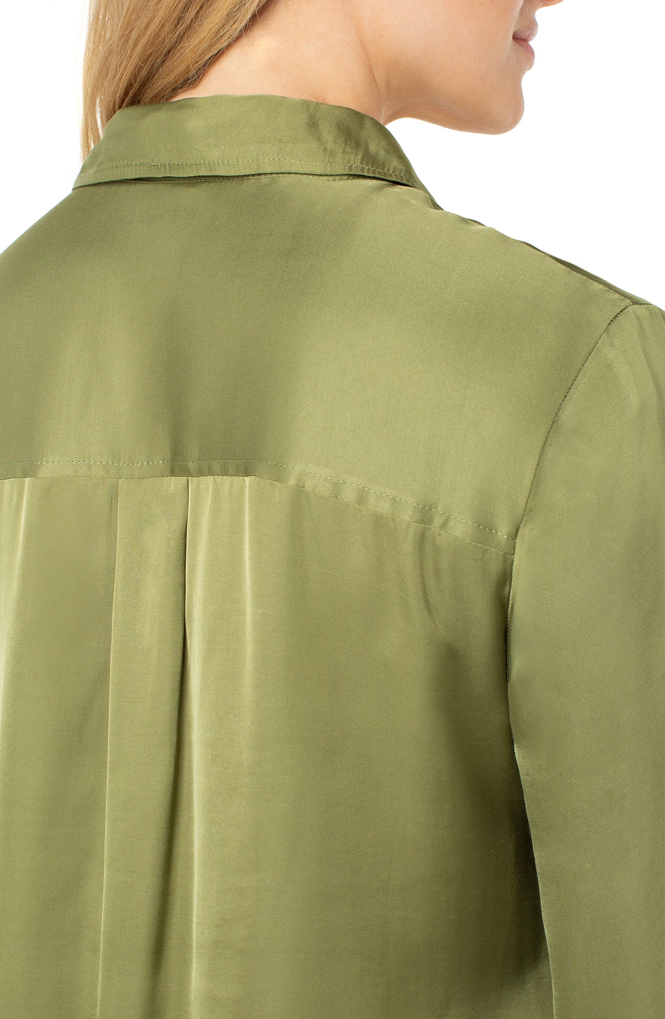 Button Front Woven Shirt