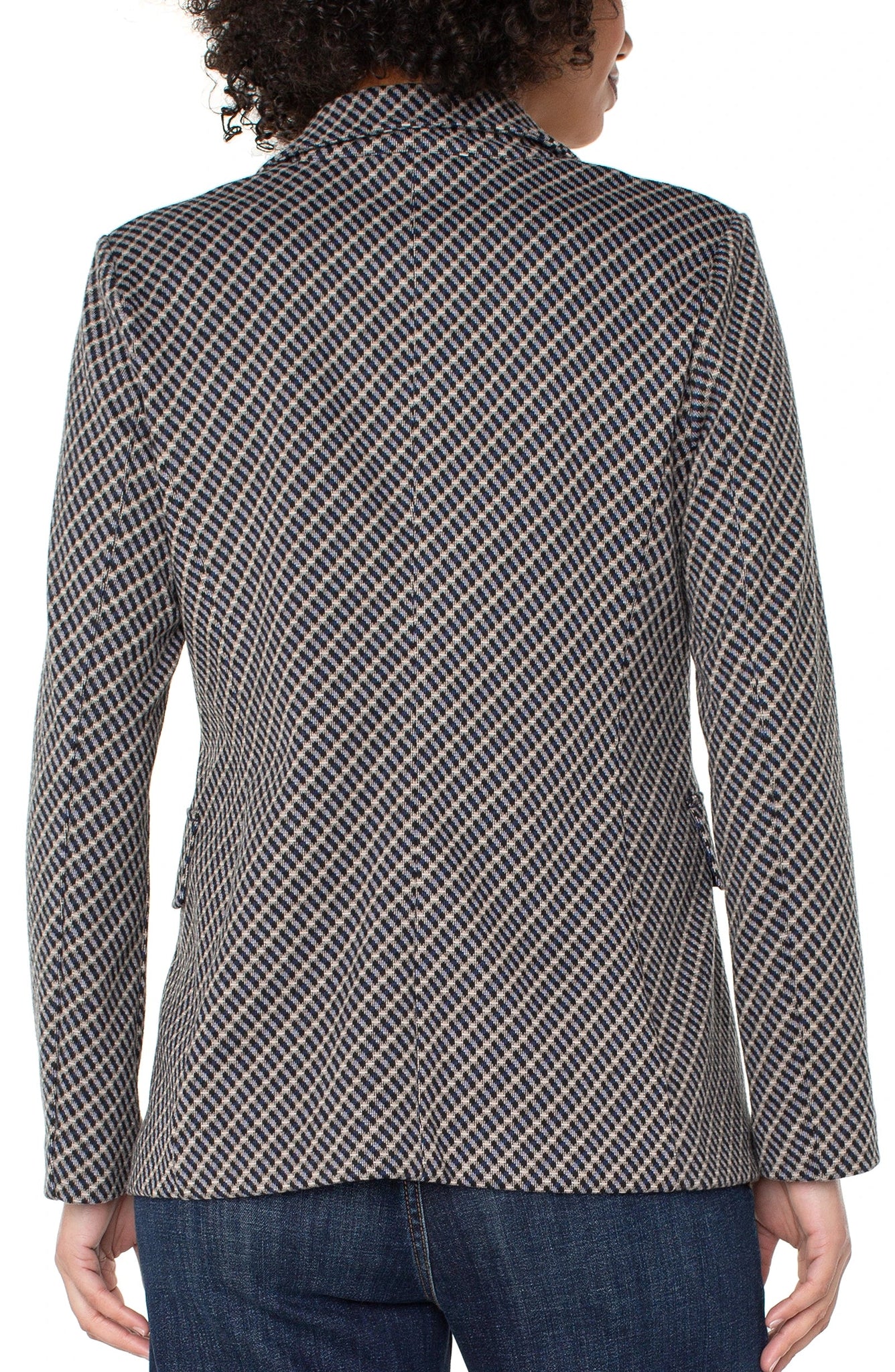 Faux Double Breasted Blazer