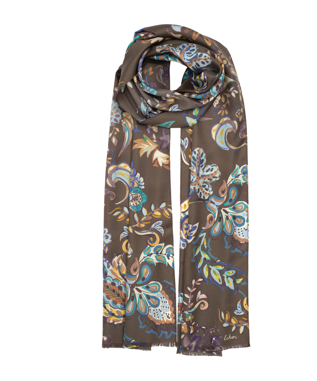 Dreamy Paisley Oblong Scarf
