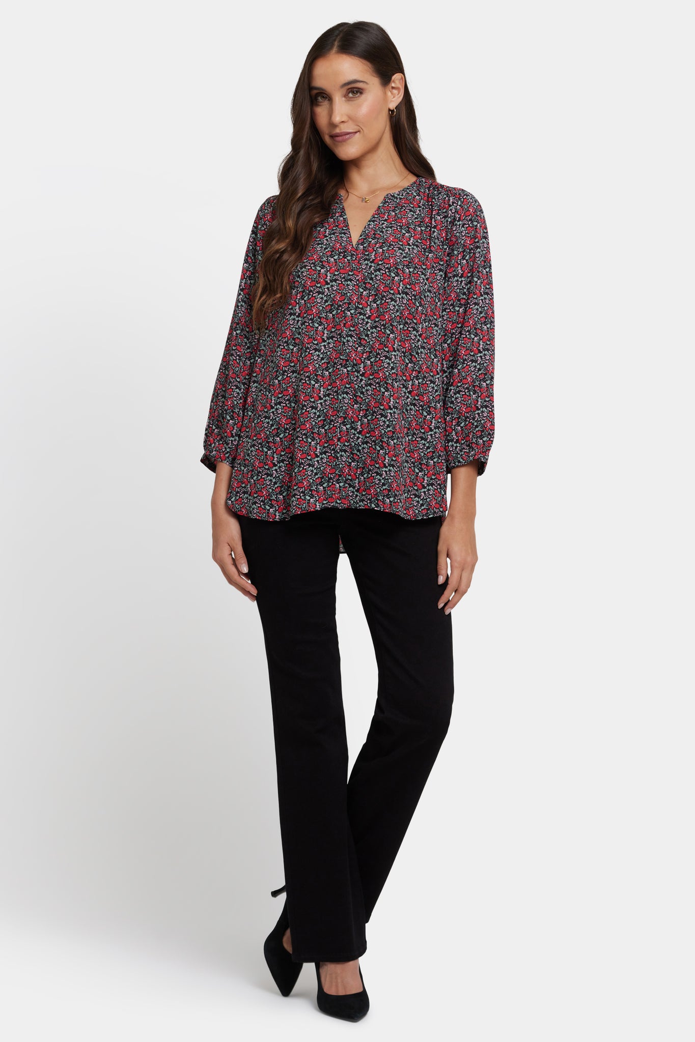 Pintuck Blouse