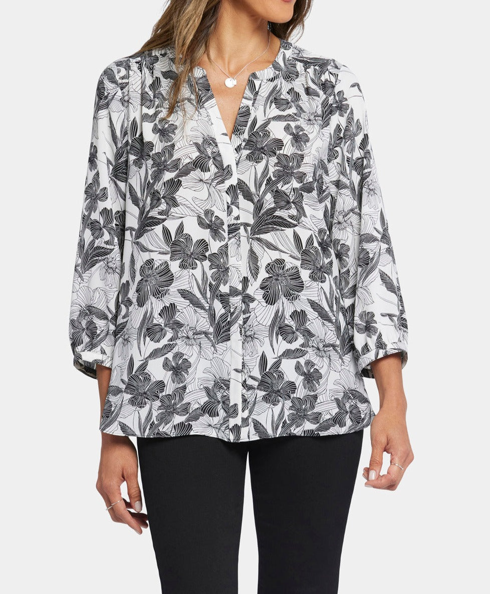 Pintuck Blouse | Acantha