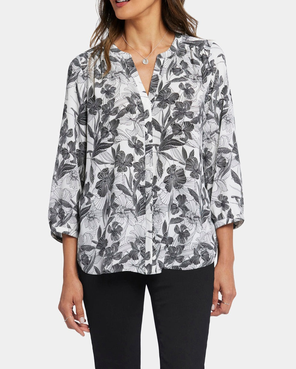 Pintuck Blouse | Acantha