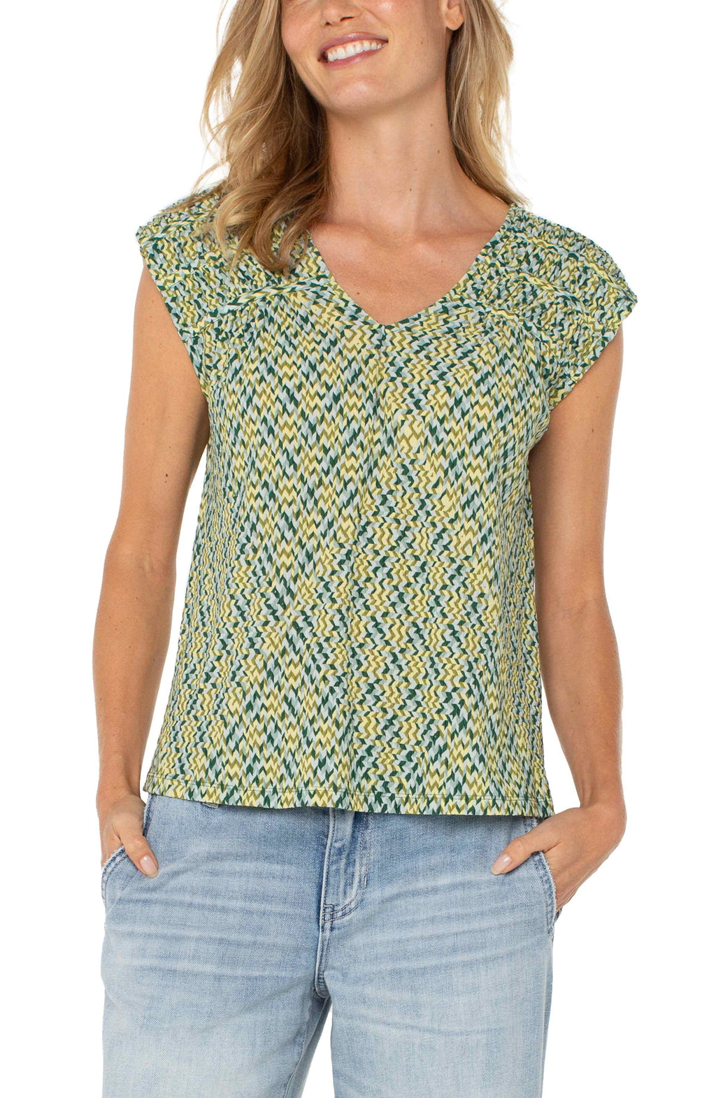 Dolman Tie-back Knit Top
