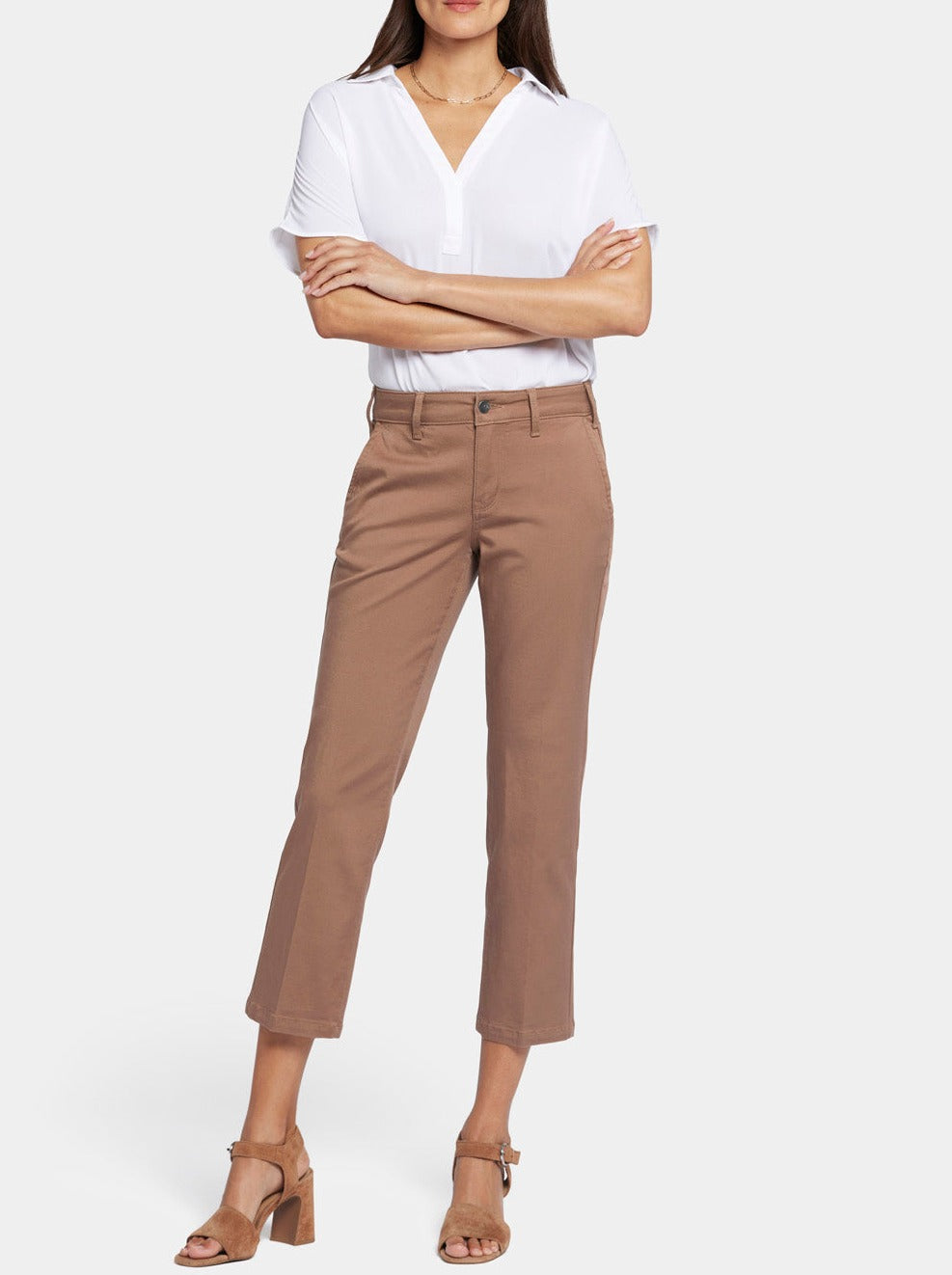 Straight Ankle Pants | Baguette