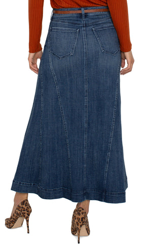 5 Pocket Denim Mermaid Skirt