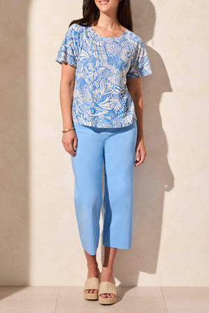 Ruffle Sleeve Top