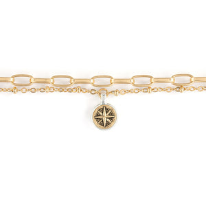 Protect & Guide Bracelet | Gold