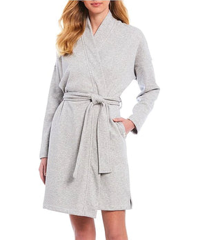 Knit Fleece Robe |  Grey 