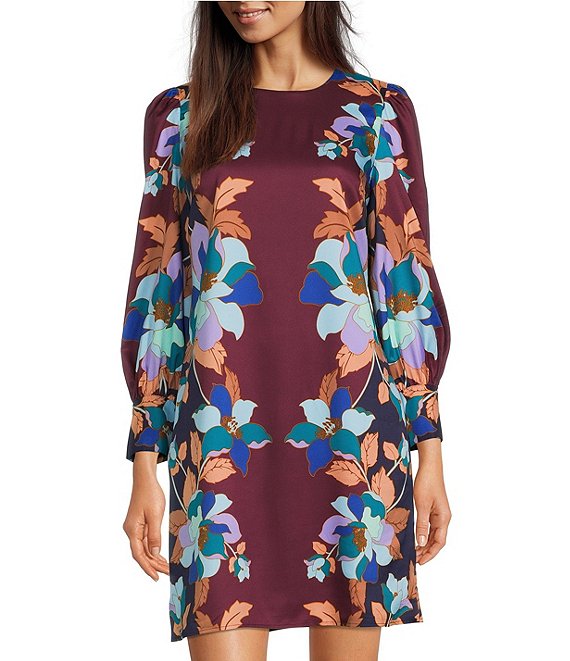 Donna Morgan Dress | Wine Teal