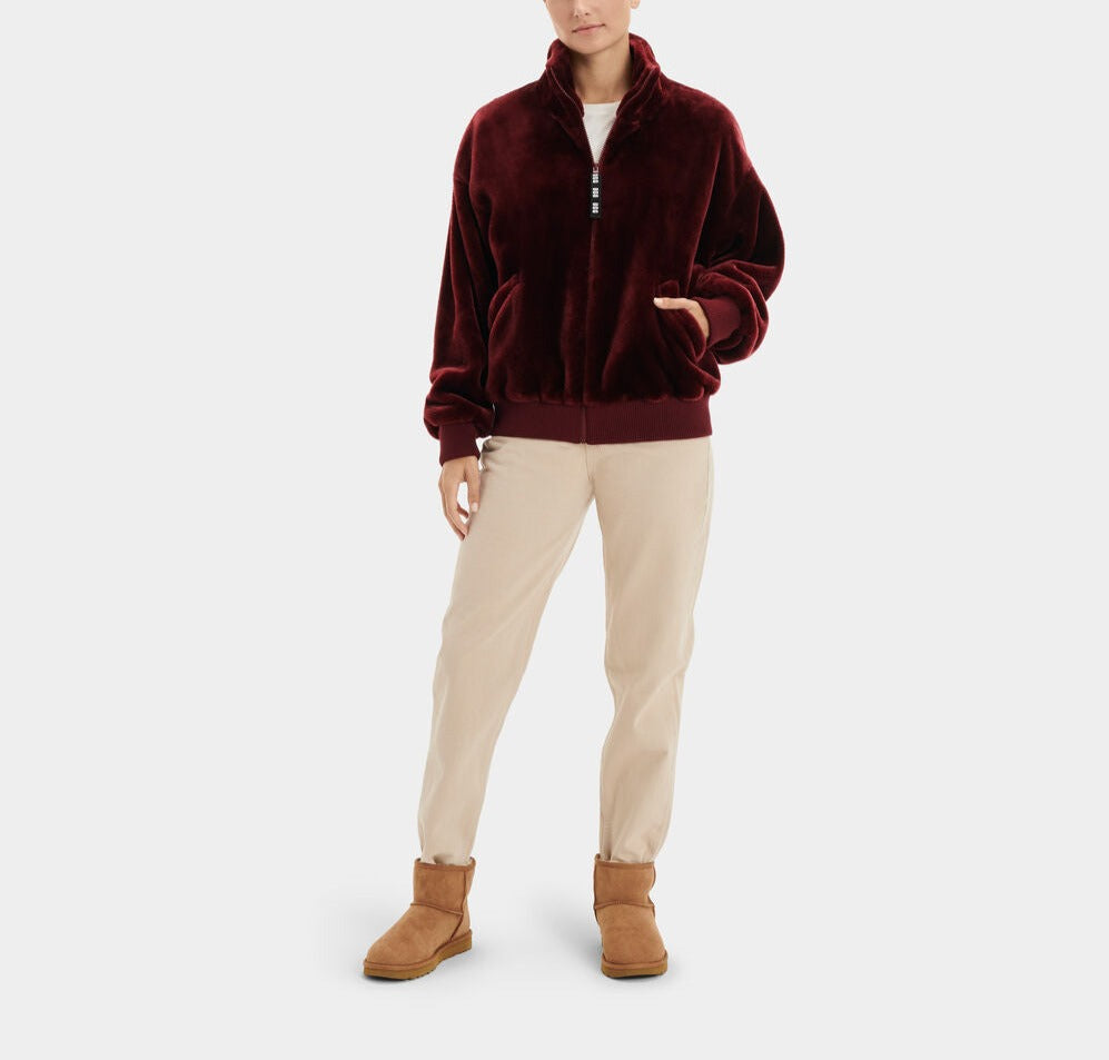 Laken Sherpa Jacket | Rosewood