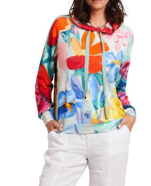 Sudden Summer Pop over Hoodie | Claire Desjardins