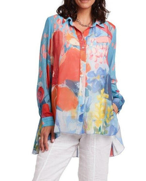 Sudden Summer Sheer Blouse | Claire Desjardins