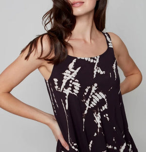 Flowy Cami Dress | Noir 