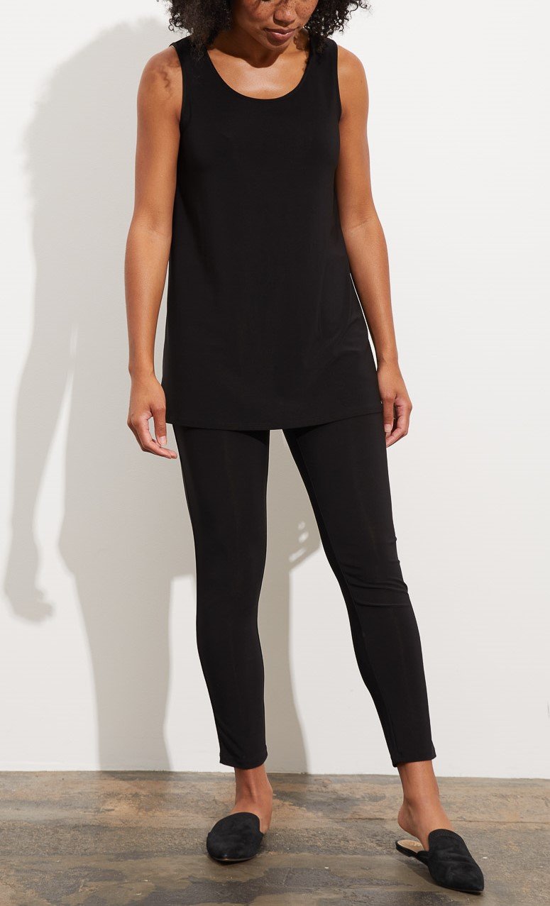 Black Long Tank