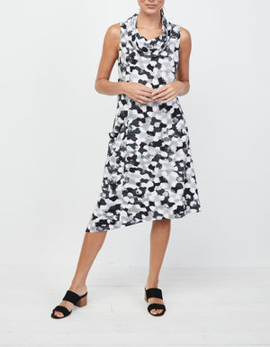 Cloud Dress | Black and White 