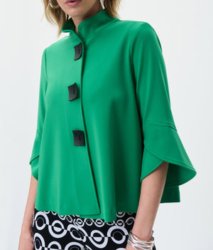 Big Button Swing Jacket | Foliage